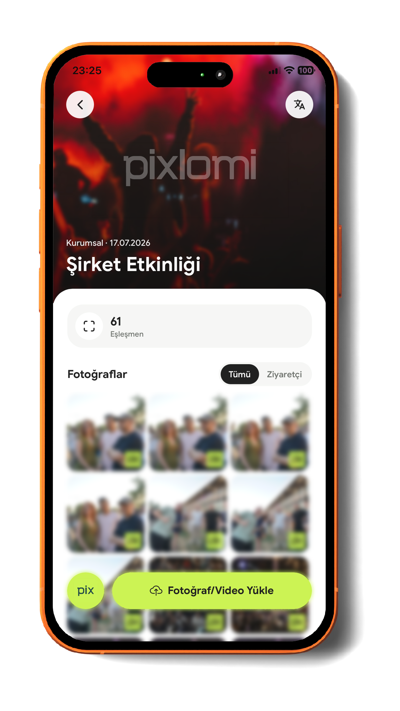 Pixlomi uygulaması